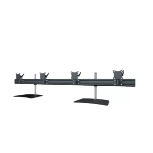 MonLines MTH287B Flat 4-fach Monitorhalterung mit Tischstandfu? bis 32 Zoll, sch...