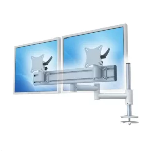 MonLines MTH308G TFT-Vario Tischhalterung f?r 2 Monitore Durchschraub mit Flat S...