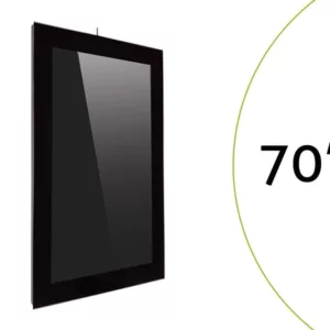 MonLines MWD011B Design Wand Display 70 Zoll Premium hoch