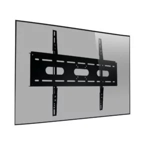 MonLines MWH012B flache TV Wandhalterung bis 105 Zoll mit Diebstahlschutz, schwa...