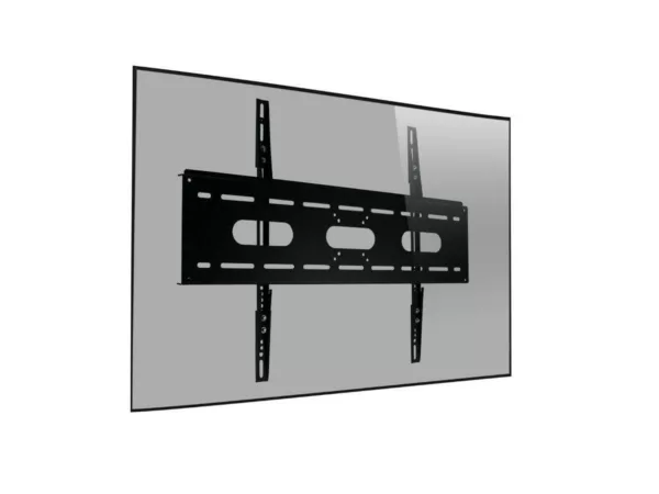 MonLines MWH012B flache TV Wandhalterung bis 105 Zoll mit Diebstahlschutz, schwa...