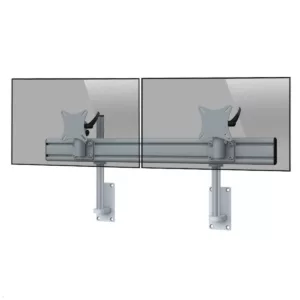 MonLines MWH200G Flat Wandhalterung f?r 2 Monitore bis 32 Zoll, grau