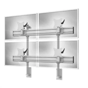 Monlines MWH206G 2+2 Monitor Wandhalterung f?r 4 Monitore, grau