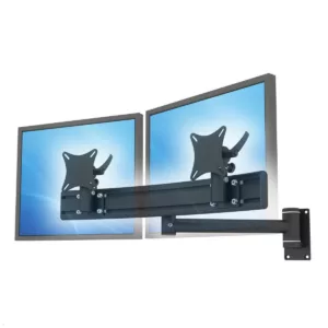 MonLines MWH223B TFT-Star schwenkbarer Wandhalter f?r 2 Monitore mit Para System...