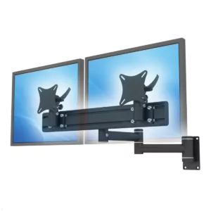 MonLines MWH227B TFT-Vario schwenkbarer Wandhalter f?r 2 Monitore mit Flat Syste...