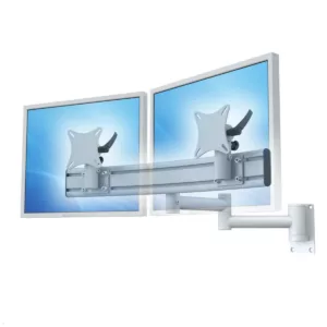 MonLines MWH229G TFT-Vario schwenkbarer Wandhalter f?r 2 Monitore mit Para Syste...