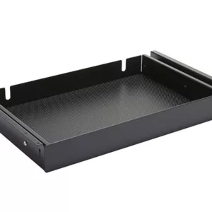 MonLines NTH002B Notebook Schublade unter dem Tisch mit Schloss, schwarz
