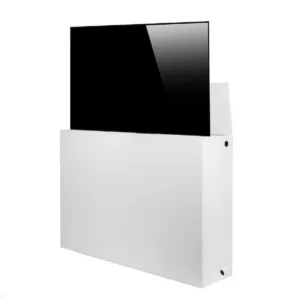 MonLines SideS75W TV Sideboard mit Lift bis 75 Zoll, wei?