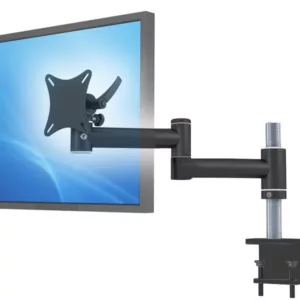 MonLines TFT-Vario Monitor Tischhalterung mit Klemme schwarz