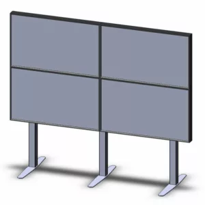 MonLines Videowall Standfu? 2H x 2V