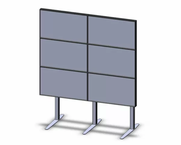 MonLines Videowall Standfu? 2H x 3V