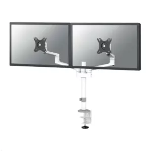 Neomounts DS60-425WH2 Monitorhalter f?r 2 Monitore nebeneinander bis 27 Zoll, we...