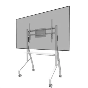 Neomounts FL50-525WH1 mobiler TV Bodenst?nder von 55 bis 86 Zoll, wei?