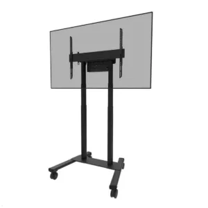 Neomounts FL55-875BL1 mobiler elektrischer Monitorst?nder 37 bis 100 Zoll, schwa...