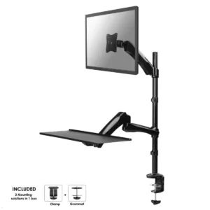 Neomounts FPMA-D500KEYB Steh-Sitz Arbeitsplatz