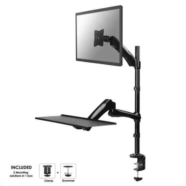 Neomounts FPMA-D500KEYB Steh-Sitz Arbeitsplatz