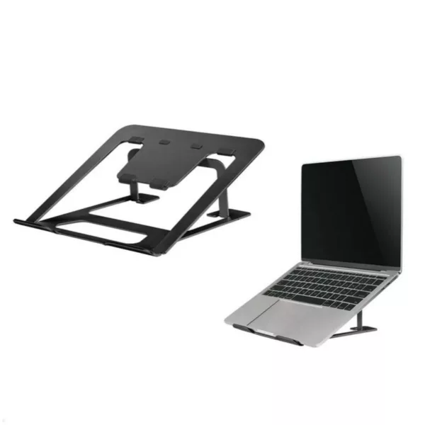 Neomounts NSLS085BLACK Laptopst?nder bis 17 Zoll, h?henverstellbar, schwarz
