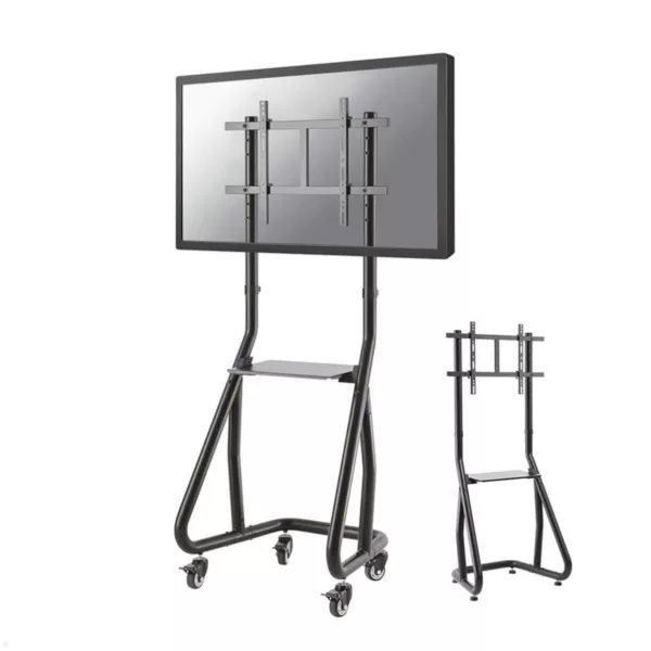 Neomounts NS-M3600BLACK Monitorst?nder mit Rollen & Ablage bis 80 Zoll
