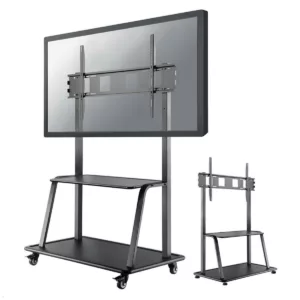 Neomounts NS-M4000BLACK Monitorst?nder mit Rollen & Ablagen bis 105 Zoll