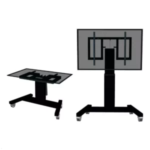 Neomounts PLASMA-M2500TBLACK Touch-Tisch/St?nder bis 100 Zoll, elektrisch