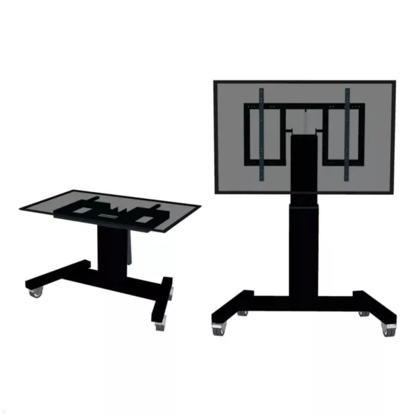 Neomounts PLASMA-M2500TBLACK Touch-Tisch/St?nder bis 100 Zoll, elektrisch