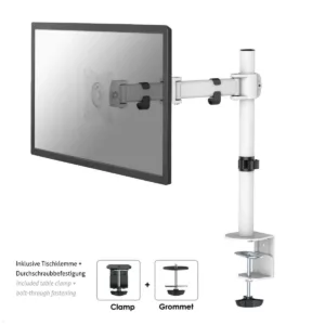Neomounts Select NM-D135 Monitor Tischhalterung schwenkbar 10-30Zoll, wei?