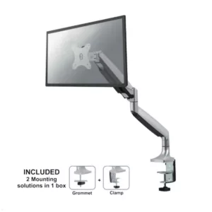 Neomounts Select NM-D750 Monitor Tischhalter h?henverstellbar bis 32 Zoll, silbe...