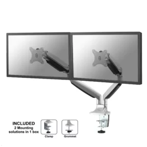 Neomounts Select NM-D750D Dual-Monitor Tischhalter h?henverstellbar bis 32 Zoll,...