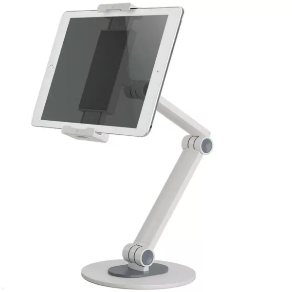 Neomounts Tablet Tischst?nder bis 12.9 Zoll 3 Drehpunkte, wei?