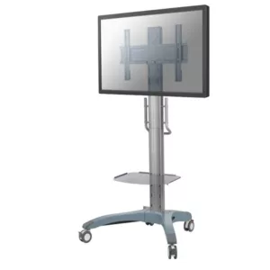 Neomounts PLASMA-M2000 mobiler Monitorst?nder, silber