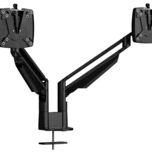 Novus Clu Duo Monitorhalterung mit Tischbefestigung, schwarz (990+4018+000)