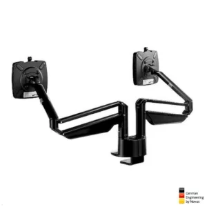 Novus Clu Duo XL C Monitorhalterung f?r 2 Monitore (990+4018+001), schwarz