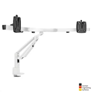 Novus Clu Plus X3 C Monitorhalter f?r 2 Monitore bis 32 Zoll (993+2011+002), wei...