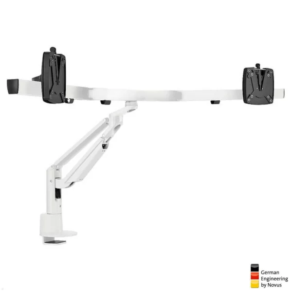 Novus Clu Plus X3 C Monitorhalter f?r 2 Monitore bis 32 Zoll (993+2011+002), wei...