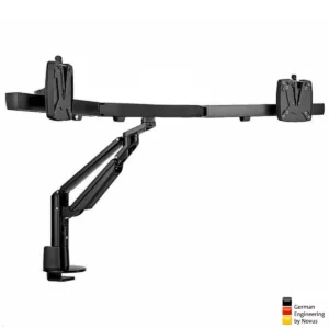 Novus Clu Plus X3 C Monitorhalter f?r 2 Monitore bis 32 Zoll (993+2018+002), sch...