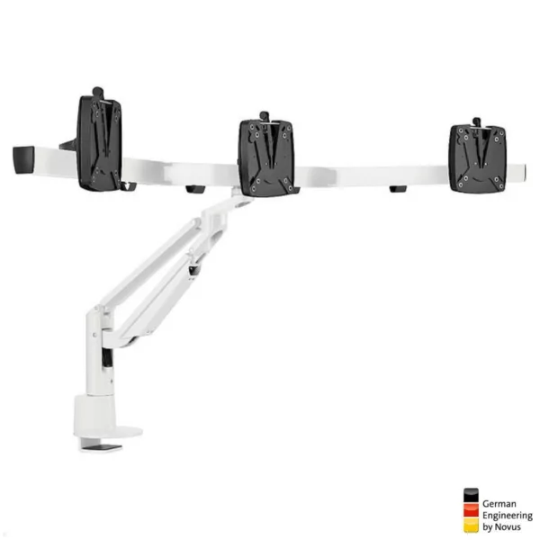 Novus Clu Plus X3 C Monitorhalterung f?r 3 Monitore (993+2011+000), wei?
