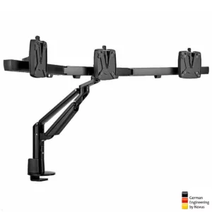 Novus Clu Plus X3 C Monitorhalterung f?r 3 Monitore (993+2018+000), schwarz