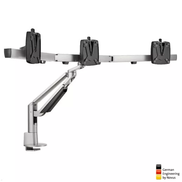 Novus Clu Plus X3 C Monitorhalterung f?r 3 Monitore (993+2019+000), silber