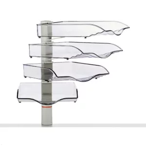 Novus CopySwinger IV Tisch Dokumentenhalter, lichtgrau (720+4002+000)