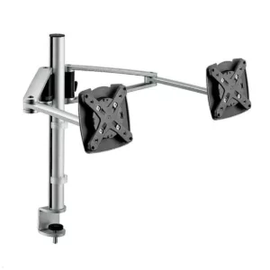 Novus MY twin arm 2.0 C Tischhalterung f?r 2 Monitore mit Tischklemme (910+6619+...