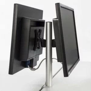 Novus MY twin fix Tischhalter f?r 2 Monitore gegen?ber Klemme (910+1119+000)