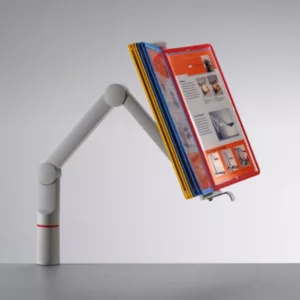 Novus ViewMaster-Fix A4 Sichttafel Tischhalterung, lichtgrau (748+0002+000)