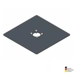 Novus Zubeh?r POS Standfu?-Platte 360x360 mm (795+1705+003), anthrazit