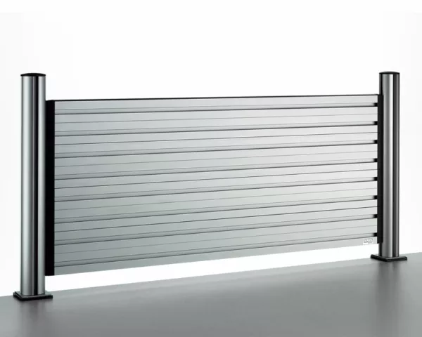 Novus Slatwall Elemente 120 mit TSS-S?ule mit Tischklemme (974+1205+000)