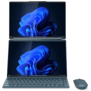 Lenovo Yoga Book 9i Gen 10 (14" Intel) Intel® Core™ Ultra 7 255H Prozessor (E-Kerne bis zu 4,40 GHz P-Kerne bis zu 5,10 GHz)/Windows 11 Home 64/512 GB SSD M.2 2242 PCIe 4.0 TLC