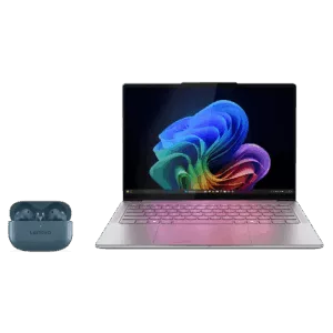 Lenovo Yoga Slim 7 14" (U7-32GB-1TB) + Earbuds Intel® Core™ Ultra 7 258V Prozessor (LPE-Kerne bis zu 3,70 GHz P-Kerne bis zu 4,80 GHz / 32 GB MOP)/Windows 11 Home 64/1 TB SSD M.2 2242 PCIe 4.0 TLC