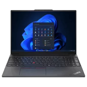 Lenovo ThinkPad E16 Gen 2 Intel® Core™ Ultra 7 155H Prozessor (E-Kerne bis zu 3,80 GHz P-Kerne bis zu 4,80 GHz)/Windows 11 Pro 64/512 GB SSD M.2 2242 PCIe 4.0 TLC Opal