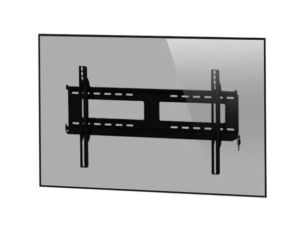 peerless PFL650 diebstahlsichere Display Wandhalterung 37-75 Zoll flach