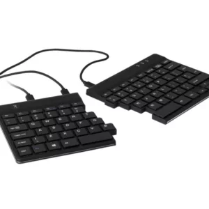 R-Go Split ergonomische Tastatur AZERTY (FR) RGOSP-FRWIBL, schwarz