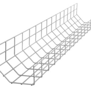 R-Go Steel Basic Untertisch-Kabelschacht RGOCMBASK, silber